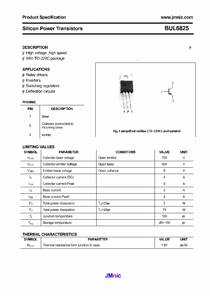 BUL6825_4509096.PDF Datasheet