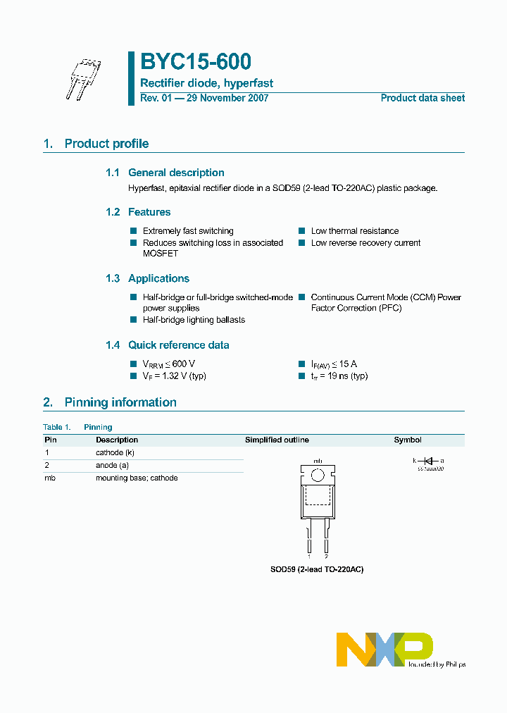 BYC15-600_4709489.PDF Datasheet
