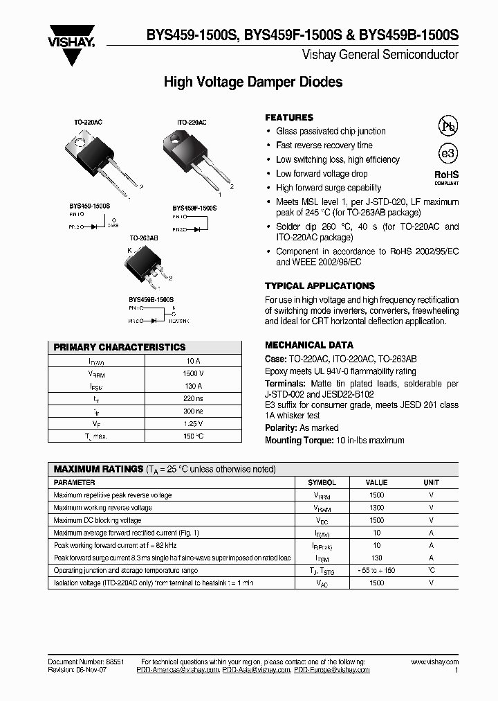 BYS459-1500S_4259578.PDF Datasheet