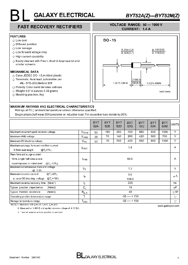 BYT52A_4168864.PDF Datasheet