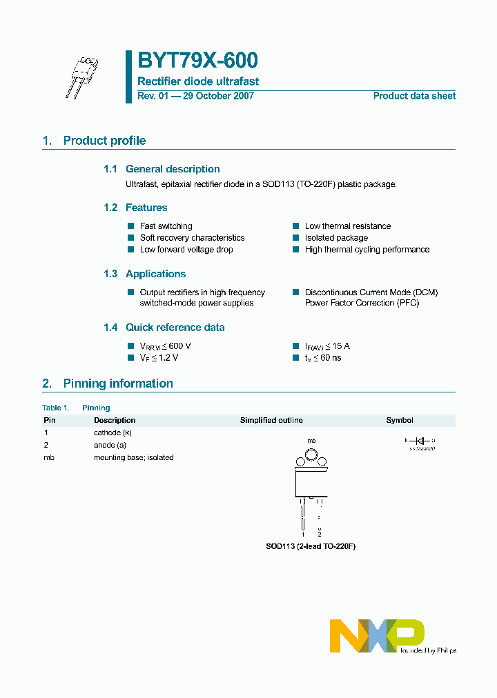 BYT79X-600_4810017.PDF Datasheet