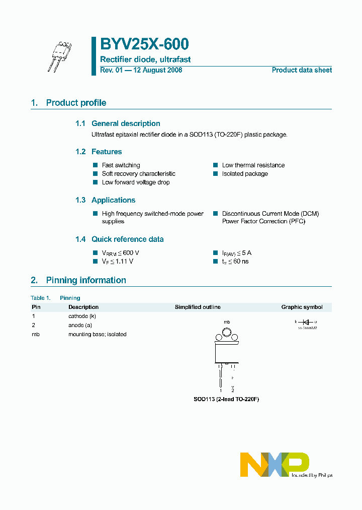 BYV25X-600_4807026.PDF Datasheet