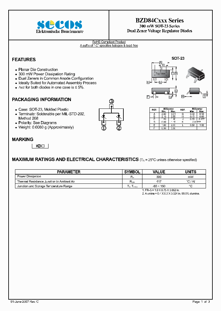 BZD84C10_4453845.PDF Datasheet