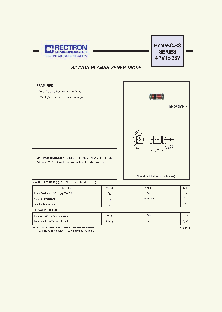 BZM55C11BS_4626072.PDF Datasheet