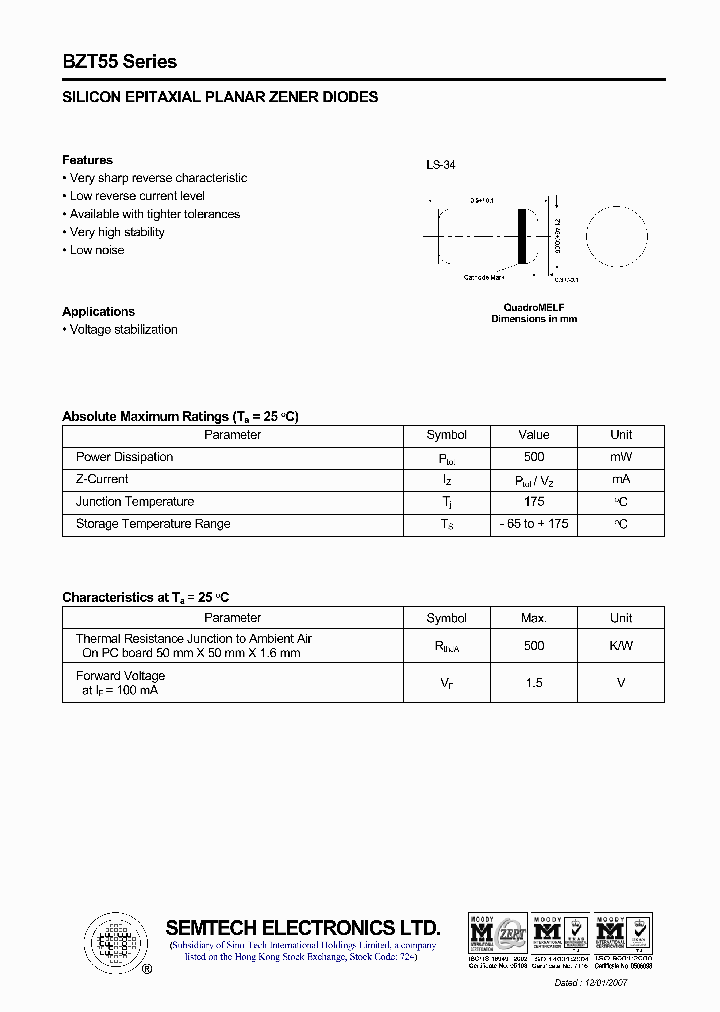 BZT55C13_4470821.PDF Datasheet