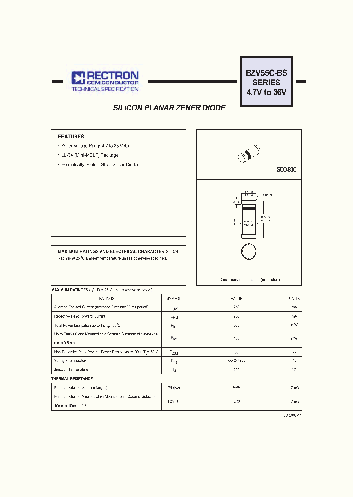 BZV55C11BS_4626073.PDF Datasheet