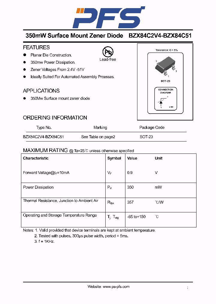 BZX84C12_4873029.PDF Datasheet