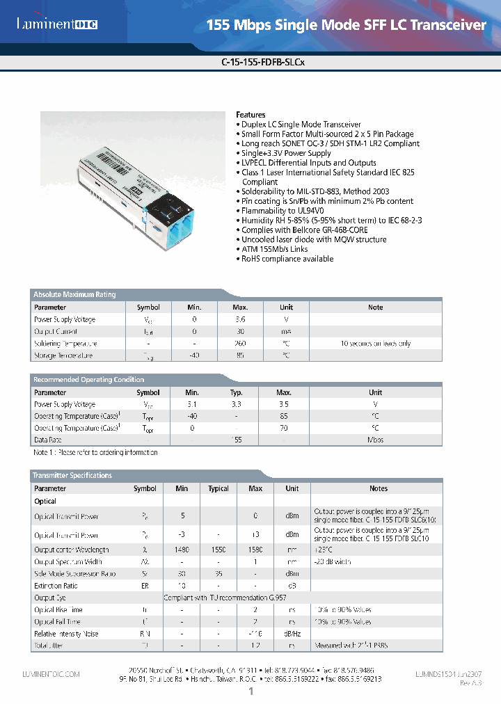 C-15-155-FDFB-SLC8A_4599960.PDF Datasheet