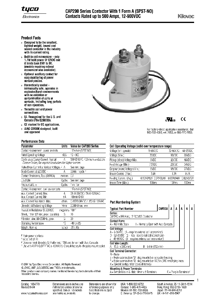 CAP200AJANA_4642705.PDF Datasheet