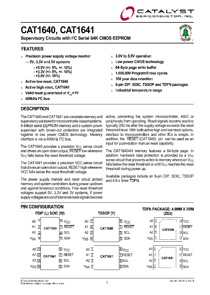 CAT164007_4580032.PDF Datasheet