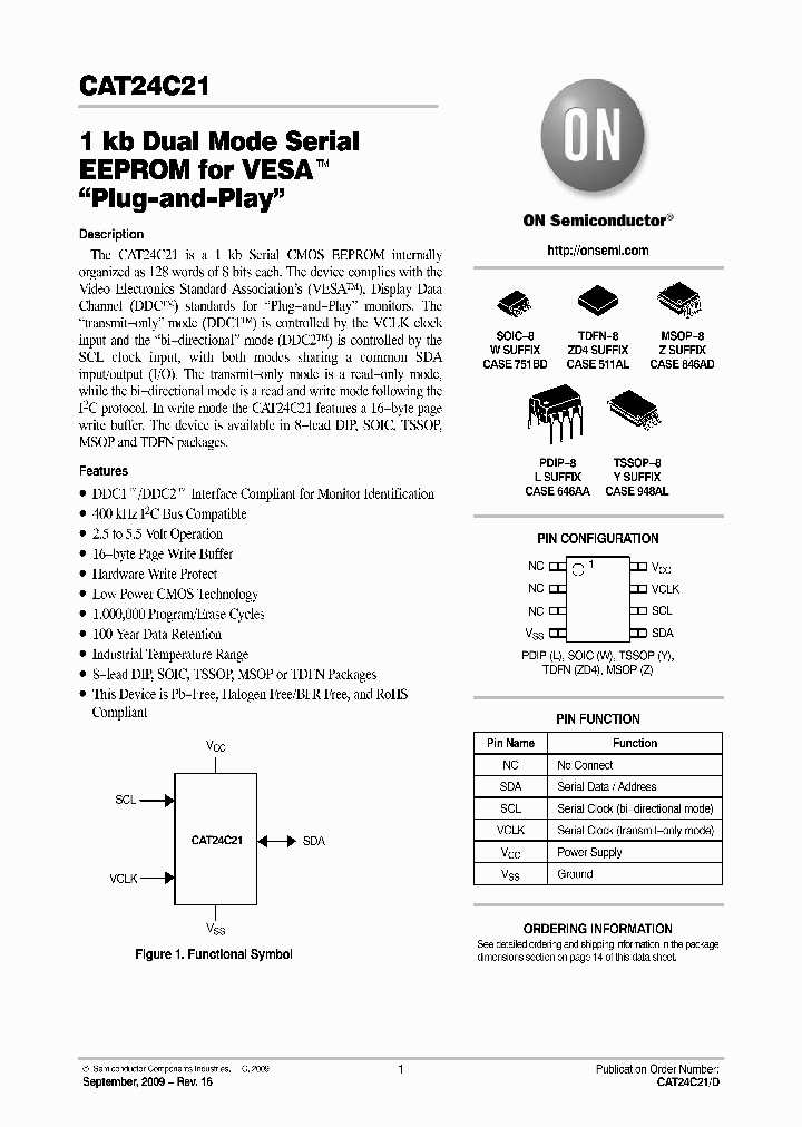 CAT24C21_4717745.PDF Datasheet