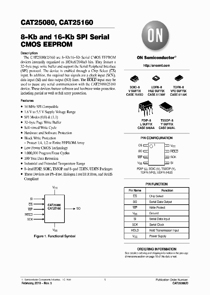 CAT25080LE-GT3_4690786.PDF Datasheet