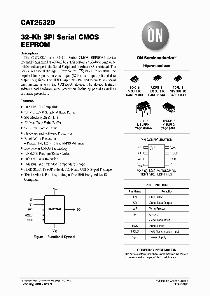 CAT25320LE-GT3_4690788.PDF Datasheet