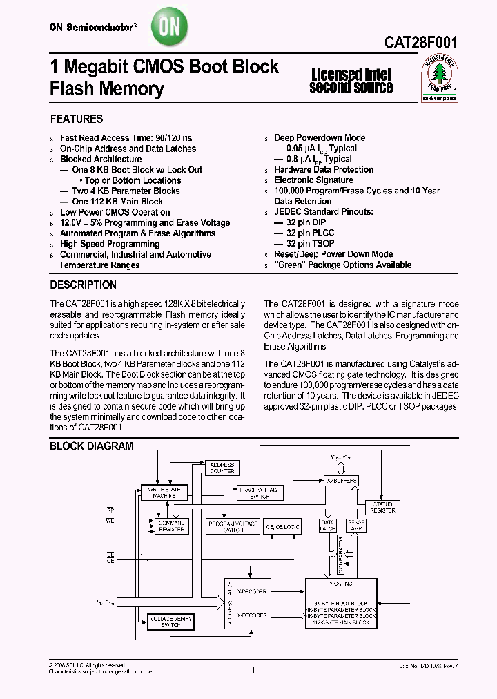 CAT28F001HI-12BT_4626510.PDF Datasheet
