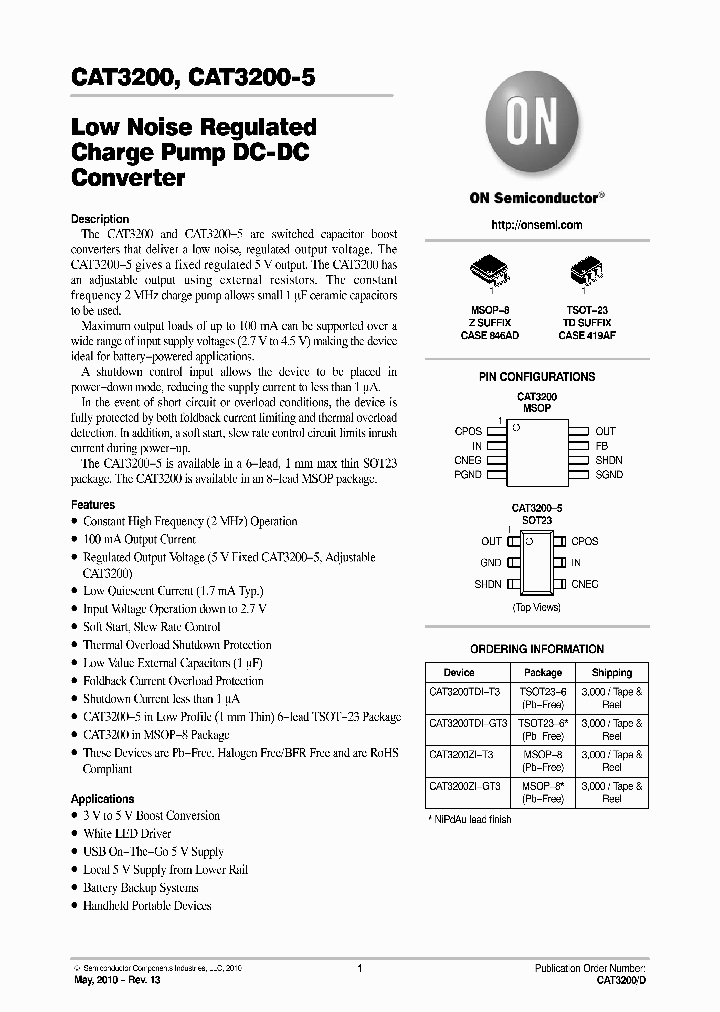 CAT3200ZI-GT3_4906575.PDF Datasheet