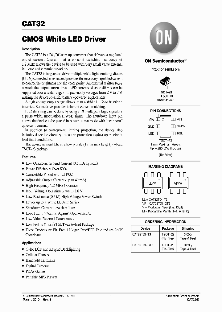 CAT32T3TDI-G_4738409.PDF Datasheet