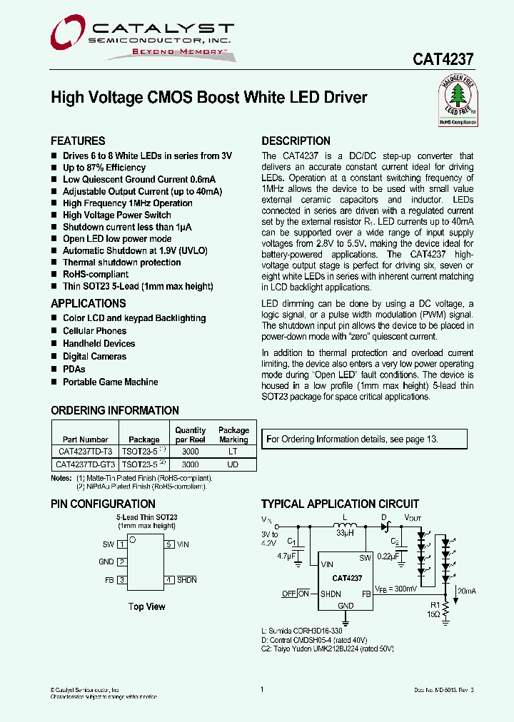 CAT4237TD-GT3_4192628.PDF Datasheet