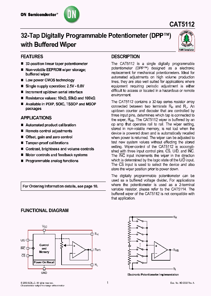 CAT5112YI-00-G_4457770.PDF Datasheet