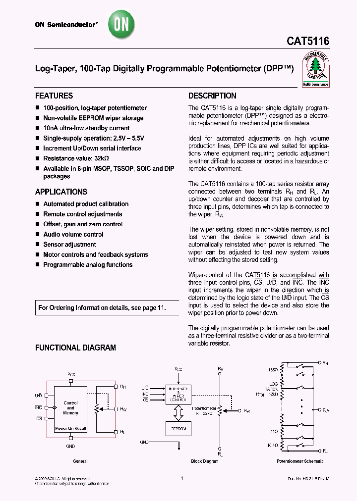 CAT5116VI-GT3_4669474.PDF Datasheet