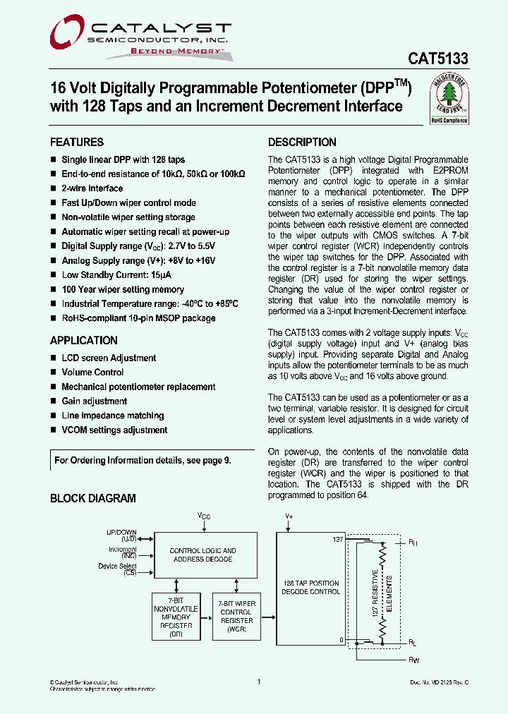 CAT5133_4371058.PDF Datasheet