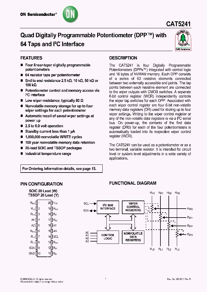 CAT5241YI00_4637597.PDF Datasheet
