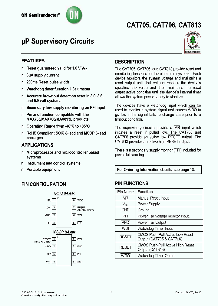CAT706TVI-G_4646093.PDF Datasheet