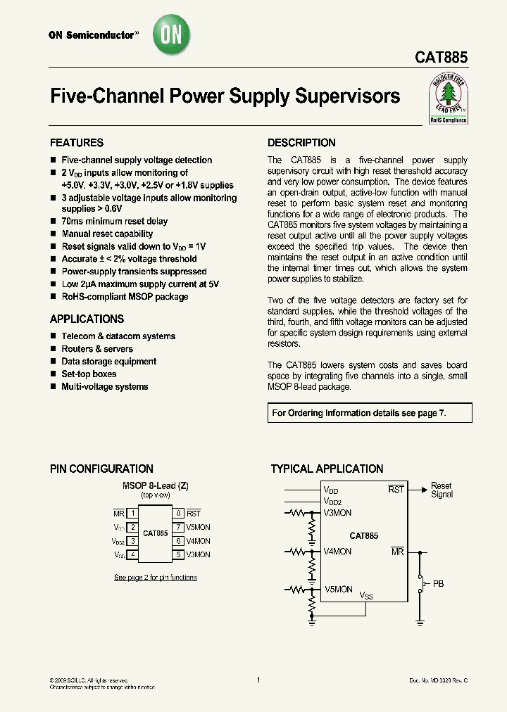 CAT885_4649408.PDF Datasheet