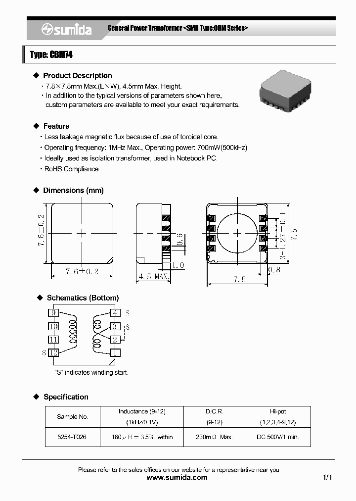 CBM74_4215725.PDF Datasheet