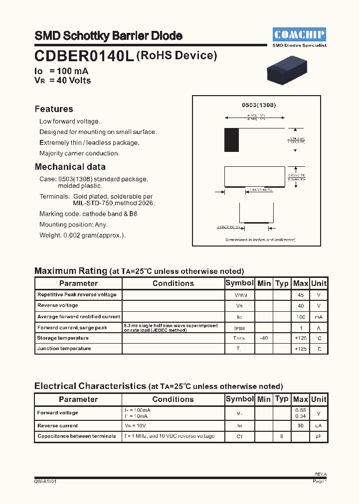 CDBER0140L_4531168.PDF Datasheet