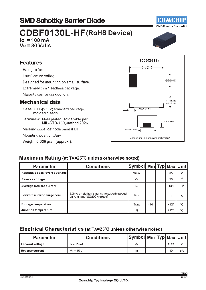 CDBF0130L-HF_4696527.PDF Datasheet