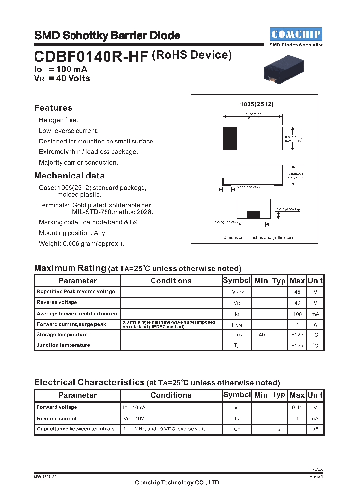 CDBF0140R-HF_4668465.PDF Datasheet