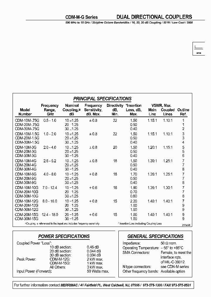 CDM-30M-75G_4864582.PDF Datasheet