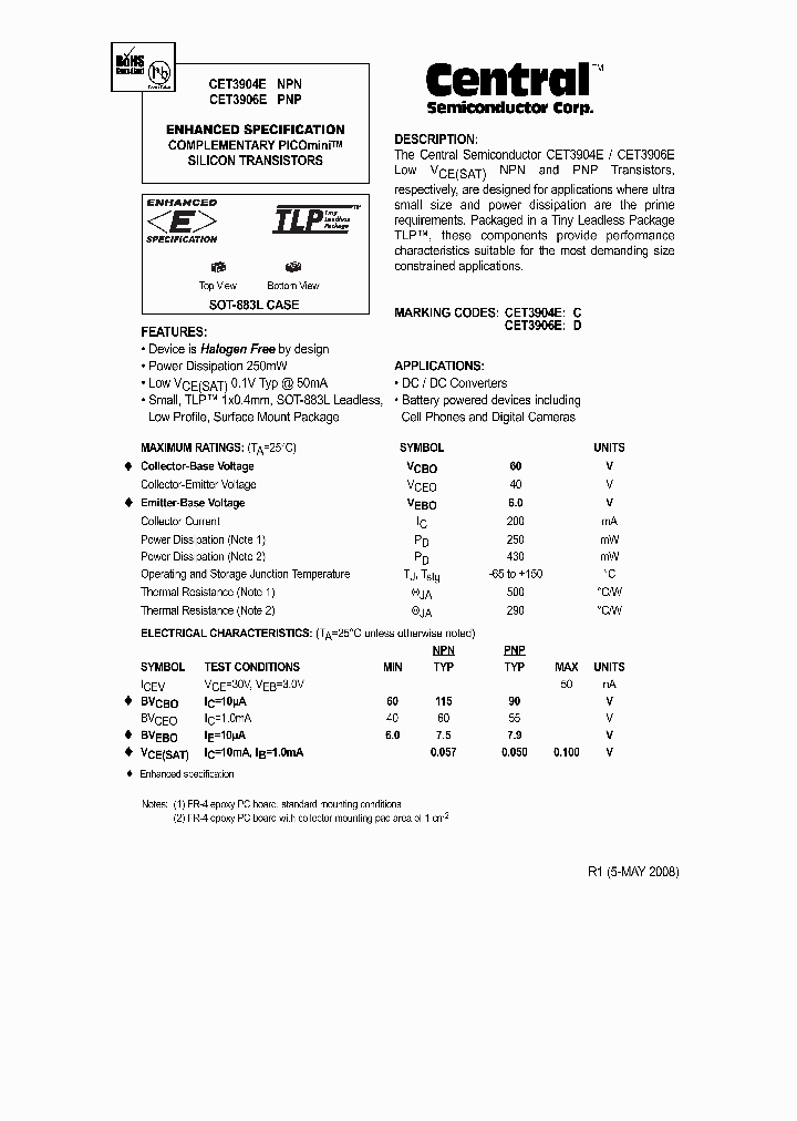 CET3904E_4748172.PDF Datasheet