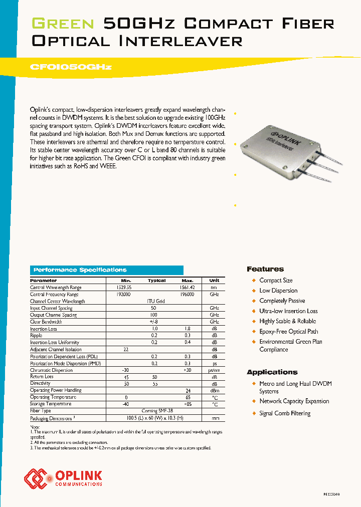 CFOI050100CE111_4520218.PDF Datasheet