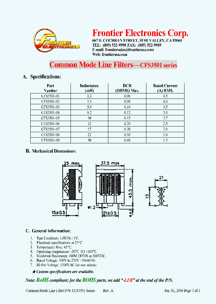 CFS3501-01_4311437.PDF Datasheet