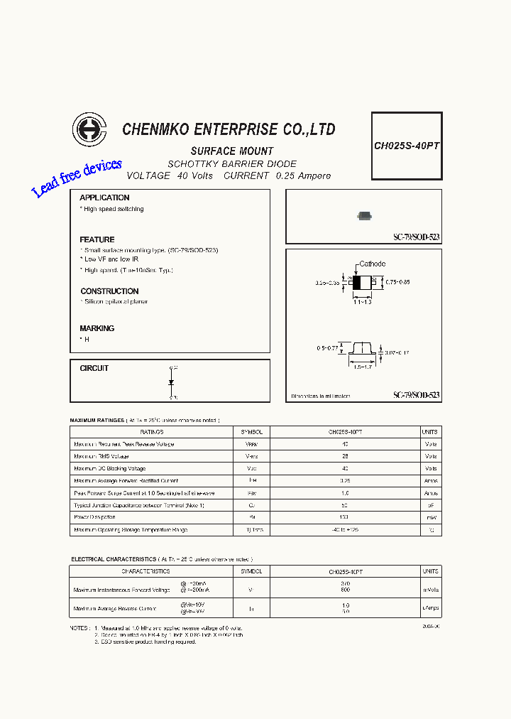 CH025S-40PT_4547972.PDF Datasheet
