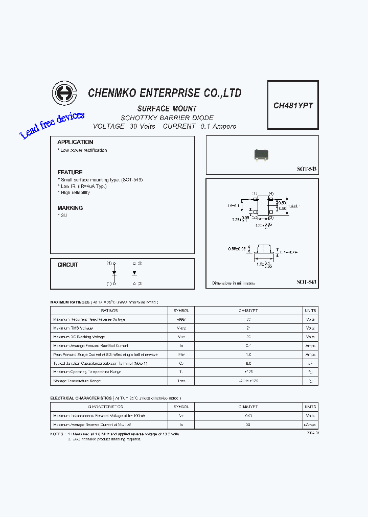 CH481YPT_4687105.PDF Datasheet