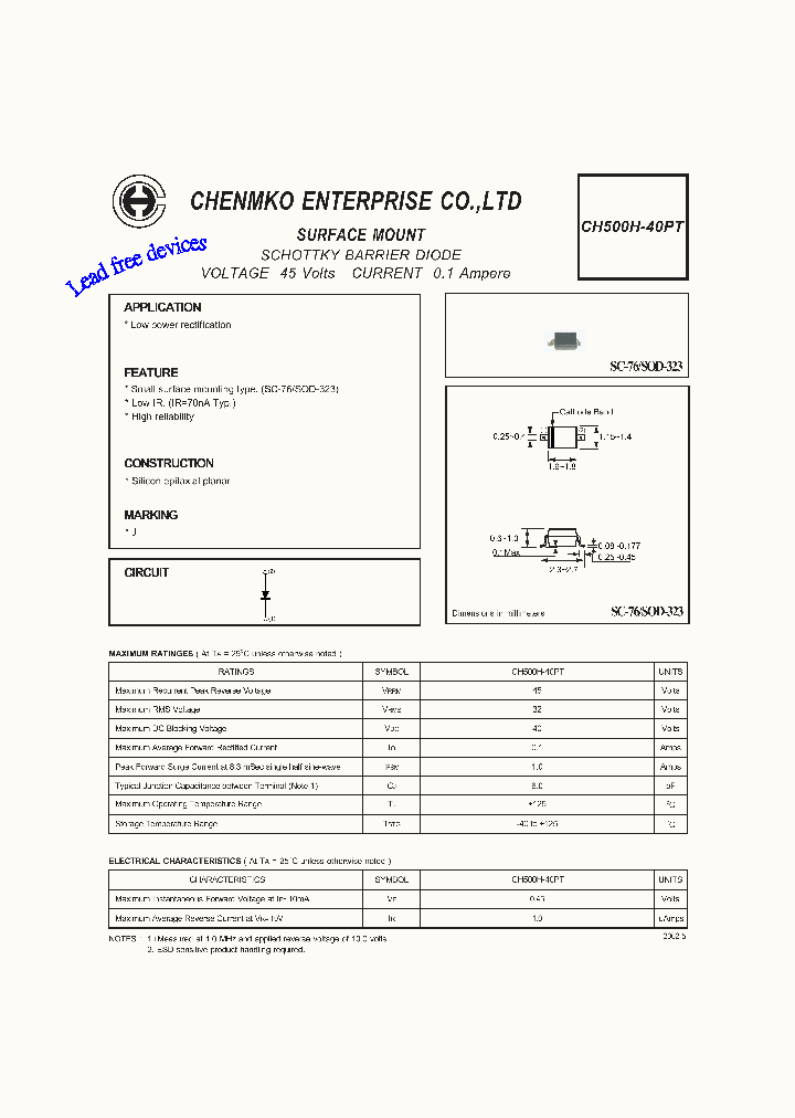 CH500H-40PT_4741000.PDF Datasheet