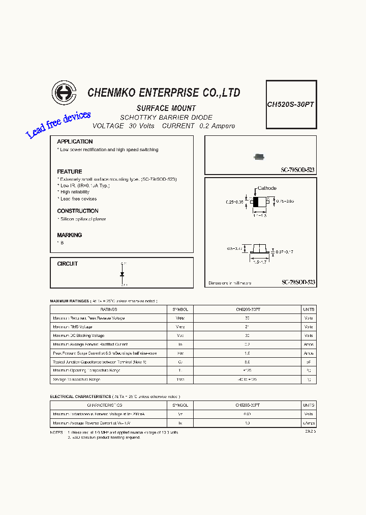 CH520S-30PT_4687150.PDF Datasheet