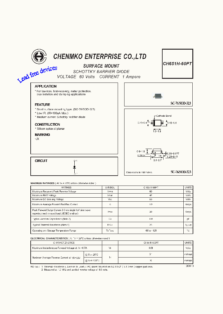 CH651H-60PT_4700689.PDF Datasheet
