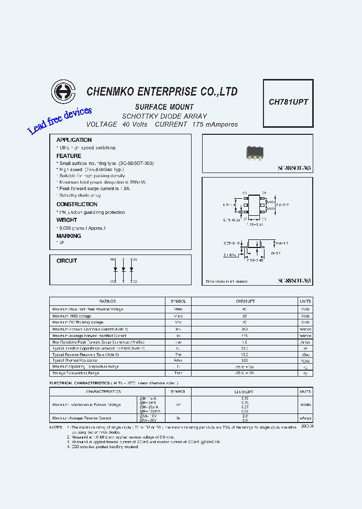 CH781UPT_4706589.PDF Datasheet
