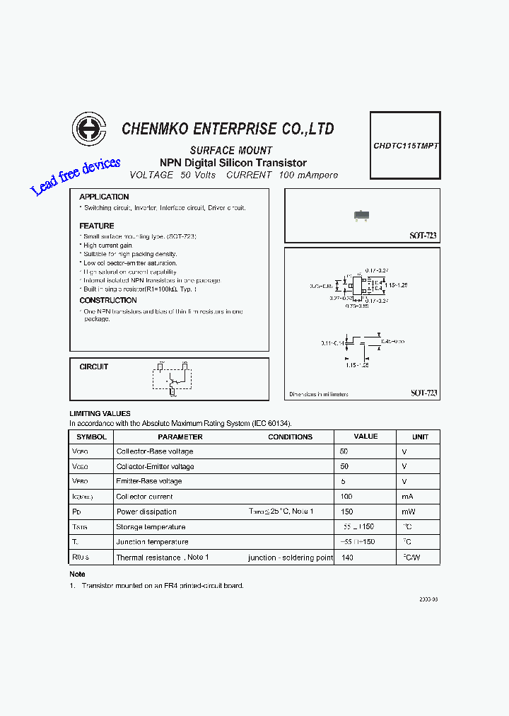 CHDTC115TMPT_4543986.PDF Datasheet