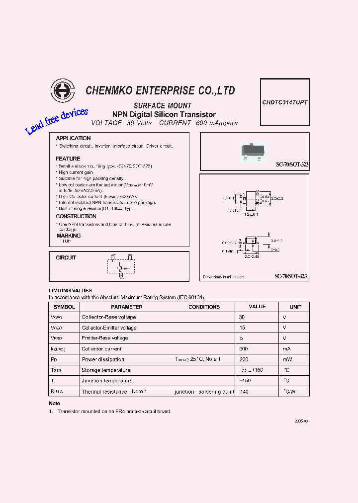 CHDTC314TUPT_4451387.PDF Datasheet