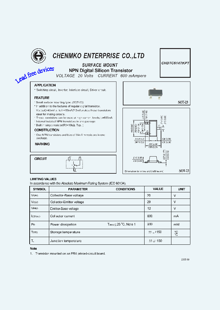 CHDTC614TKPT_4909688.PDF Datasheet