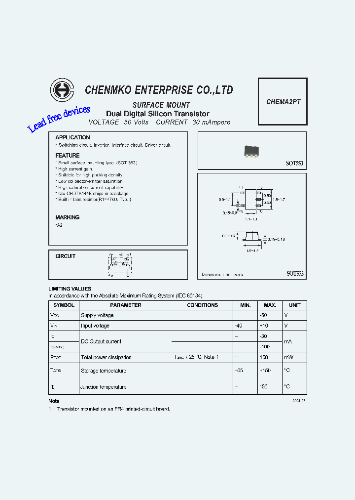 CHEMA2PT_4575993.PDF Datasheet