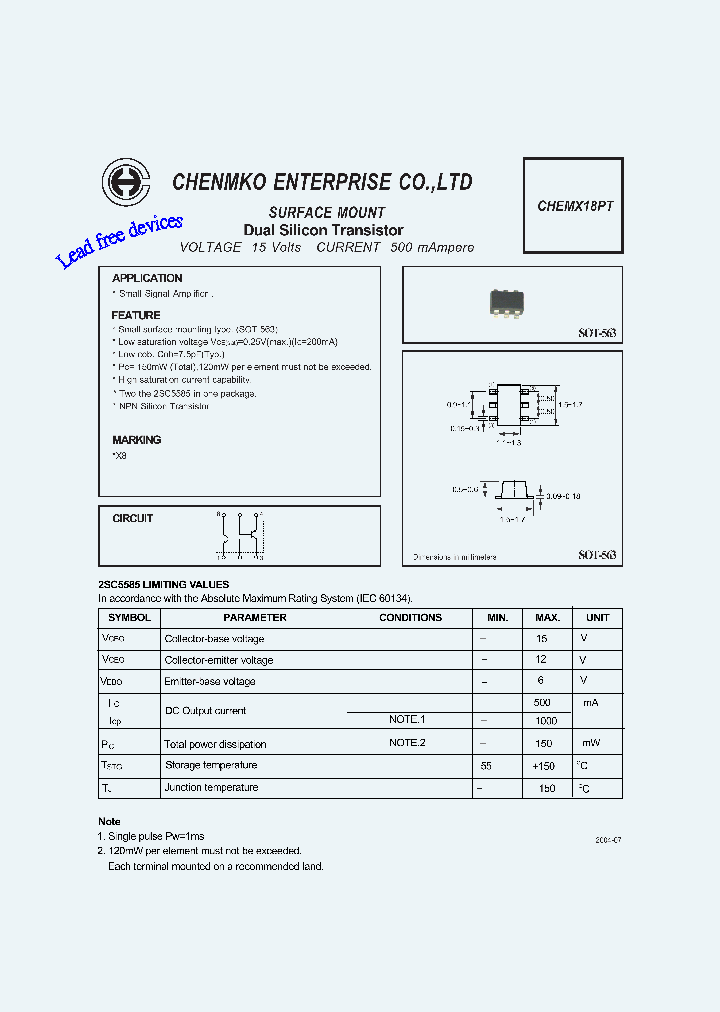CHEMX18PT_4459722.PDF Datasheet