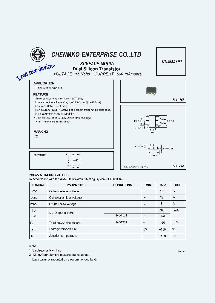 CHEMZ7PT_4540592.PDF Datasheet
