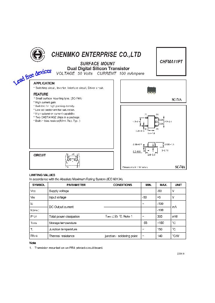 CHFMA11PT_4741553.PDF Datasheet