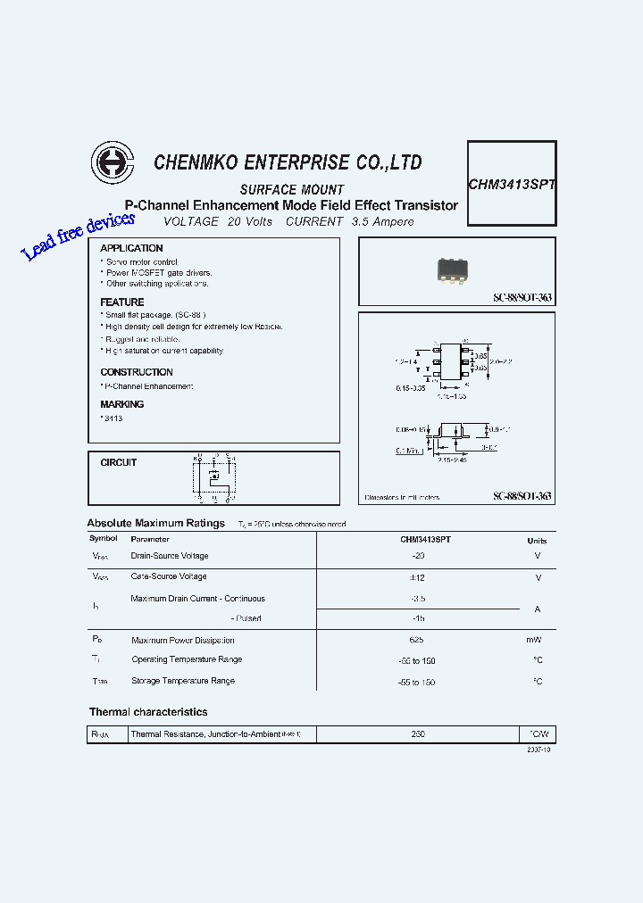 CHM3413SPT_4809979.PDF Datasheet