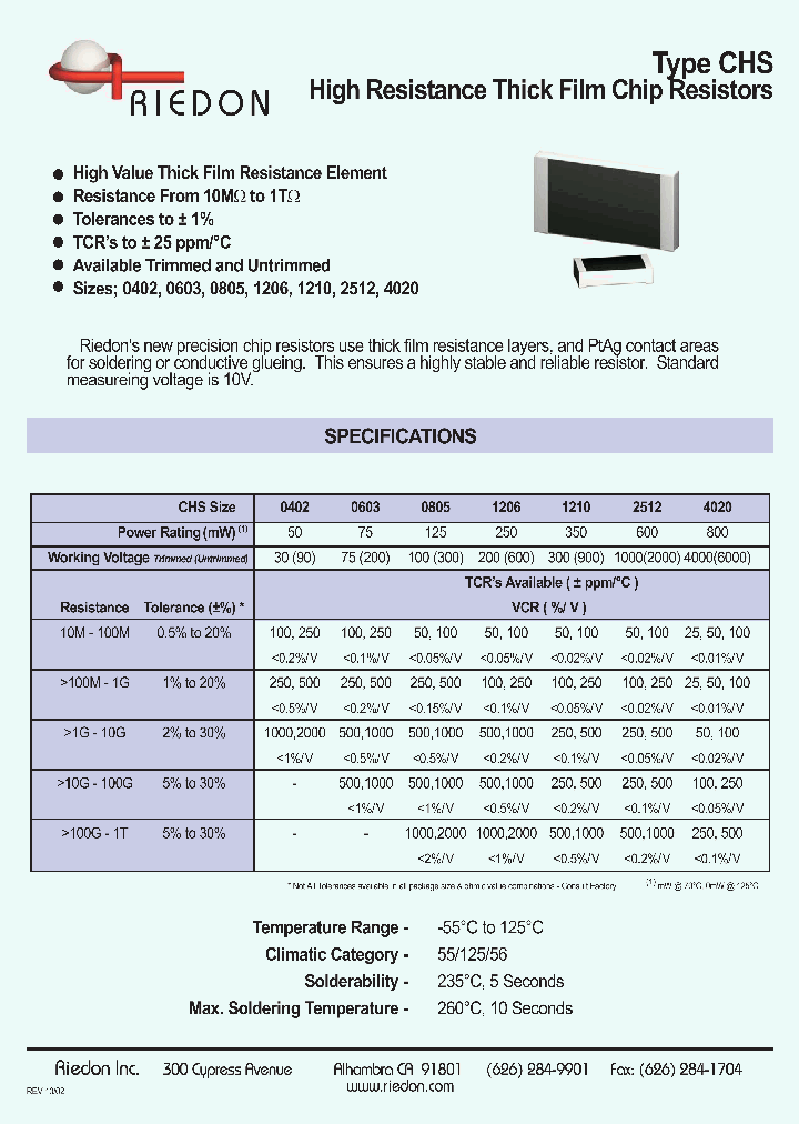 CHS1210_4725570.PDF Datasheet